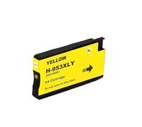 REwNXA Cartouches d'encre compatibles Compatible avec imprimantes à Jet d'encre Couleur 953 957 953XL 957XL Officejet Pro 7720 7740 8710 8720(1PCS Yellow)