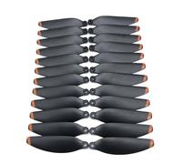 REwNXA Convient aux pièces de Rechange des pales d'hélice Compatible with Les véhicules aériens sans Pilote quadrirotor S6S(24PCS)