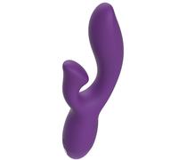 REWOFUN Vibromasseur Point A & Clitoris - Double Moteur 10 Modes Silicone