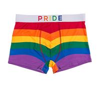 ReWu Boxer Pride, 3 tailles assorties, 4 x M, 5 x L, 3 x XL, 90 % polyester, 10 % élasthanne, livré dans un coffret cadeau, coloré, L