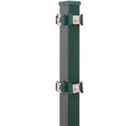 Rewwer-Tec Poteau d'angle à une barre 1250 Vert New-System, 40X40X1,5