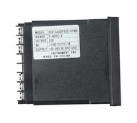 REX-C100 Contrôleur PID avec sortie 40A et kit de sonde thermocouple de type K pour modules PLC industriels - Plage 0-400 °C, AC 2