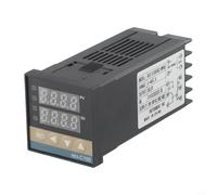 REX-C100 M*DA Contrôleur PID intelligent avec sortie de relais, plage de 0 à 400 °C, entrée de type K, pour automatisation industrielle, PLC