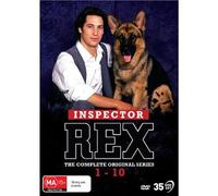 Rex, chien flic / Inspector Rex (Complete Original Series) - 35-DVD Box Set ( Kommissar Rex ) ( Inspector Rex Series 1-10 ) [ Origine Australien, Sans Langue Francaise ]