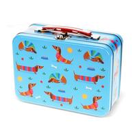 Rex London Caisse en métal Sausage Dog - Motif teckel - Pour enfants à partir de 3 ans