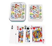 Rex London Cartes a jouer Fleurs sauvages dans une boite metallique