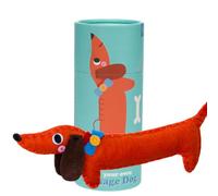 Rex London Kit de couture en peluche « Mini teckel » : DIY (à coudre/fabriquer soi-même) Sew your own Sausage Dog