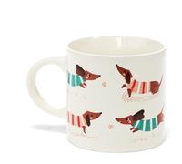 Rex London Mug en céramique 350 ml - Chien saucisse