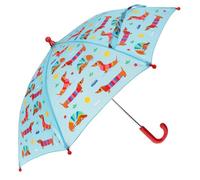 Rex London Parapluie push-up pour enfant Motif chien saucisse Bleu 70 cm × 70 cm × 53 cm, bleu ciel, 70 cm × 70 cm × 53 cm