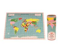 REX LONDON Puzzle Mapamundi Boîte Tube Multicolore (28156