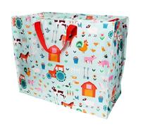 Rex London Sac de rangement géant XXL avec fermeture éclair Motif ferme