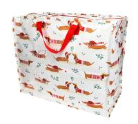 REX LONDON Sac de rangement Jumbo - Chien saucisse festif