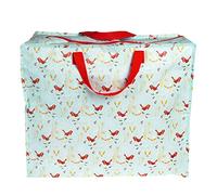 Rex London - Sac géant XXL, sac de rangement avec fermeture éclair - Randonnée hiver/tarte rougeâtre