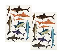 Rex London - Tatouages Tijdelijke « Sharks » - 2 vellen