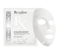 REXALINE - HYALURX-BOOST - Masque Tissu Hydratant & Éclat - 1 Masque | Teint Lisse & Repulpé - Tous Types de Peaux - Acide Hyaluronique, Niacinamide, PCA & Urée