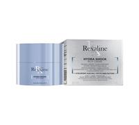 Rexaline Hydra Shock Rich Crème - Soin Riche Hydratant Peaux Sèches - Acide Hyaluronique RX2, Algue Rouge & Rose du Désert - Confort Intense & Peau Repulpée - 50ml
