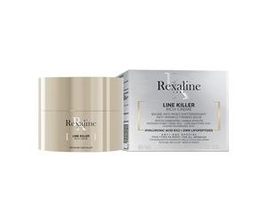 Rexaline LINE KILLER RICH CRÈME - Baume Anti-Rides Raffermissant - Acide Hyaluronique RX2, Lipopeptides DWK & Centella - Peaux Matures Très Sèches - 50ml
