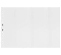 Rexel 11440 Paquet de 10 pochettes perforées en plastique transparent Nyrex NPR A3