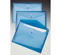 Rexel 16129BU Pochette porte-documents Folder DIN A4 turquoise-translucide