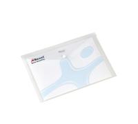 ACCO REXEL Chemises à pression 16129WH Pack de 5 A4 Blanc