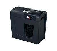 Rexel 2020122 Secure X6 - Destructeur de Documents Coupe Croisée Sécurité P4, Capacité 7-6 Feuilles (70-80 g/m²), Corbeille 10 litres Amovible