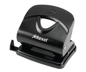 Rexel 2100767 Perforateur Métal Economique 2 Trous 30 Feuilles Noir