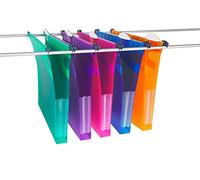 Rexel 2102574 Pack de 10 Dossiers suspendus 30 mm, 200 feuilles Assortis