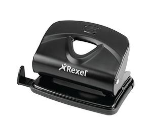 Rexel 2102616 Ecodesk Perforateur en plastique recyclé Noir