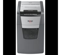 Rexel AutoFeed+ 130M Destructeur Micro-broyage 2x15mm 44L 55dB Noir/Gris - Capacité 130 Feuilles, Niveau Sécurité P-5, Compatible Agrafes/Trombones A4