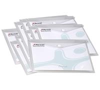 Rexel AZ2101660 Lot de 50 Pochettes de classement Transparent