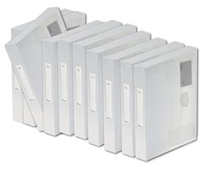 Rexel AZ2102027 Lot de 10 Boîtes archives Transparent