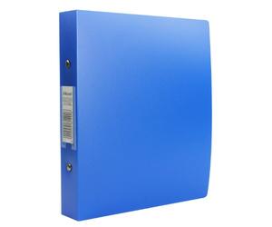 Rexel Classeur à anneaux en polypropylène Bleu A5 25 mm - Lot de 10
