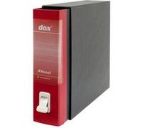 Rexel D26211 Classeur à anneaux Foolscap Noir, Rouge