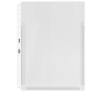 Rexel Lot de 5 Chemise ultrarésistante A4 pour Classeur à anneaux Noir