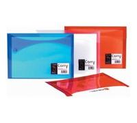 Rexel - Lot de 5 - porte-documents Xtra Folder, format A4, blanc-trans Blanc G