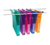 Rexel Multifile Extra Secura Dossier Susp. A4 30 Mm, Assortis (10)