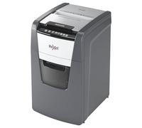 Rexel Optimum 2020150MCH AutoFeed+ 150M Destructeur de documents automatique 150 feuilles Niveau de sécurité P5 Micro-coupe pour petits bureaux Poubelle de 44 l
