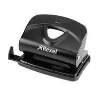 Rexel Perforateur Métal 2 Trous 20 Feuilles (Noir)