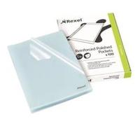 Rexel Pochette coin A4 clair (pack de 100) G