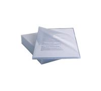 rexel pochette coin anti-slip, format a4, pp,incolore, 0,15m noir