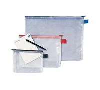 Rexel Pochette Mesh Bag, A5, Transparent/Noir