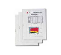 Rexel Pochettes Transparentes Standards, A4, Orientation Portrait, Lot De 50
