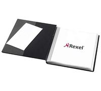 Rexel Réf 10048BK Nyrex Slimview Chemise de présentation 50 pochettes Noir A4 (Import Royaume Uni)