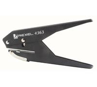 Rexel S120 Plier Hole Punch, Punches Single Holes, 20 Sheet Capacity, Metal, Bla