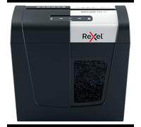 Rexel Secure MC3 Destructeur Coupe Micro P-5 (2x15mm) 3 Feuilles 10L 60dB - Compatible A4 - Noir/Argent - Technologie Whisper-Shred