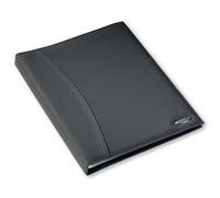 ACCO REXEL Livret de présentation Soft Touch en aspect cuir A4 36 poches Noir