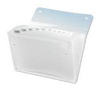 Rexel Trieur À Soufflets Ice, 13 Pochettes, Transparent