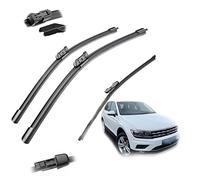 REXGEL 3 Pièces/Ensemble Balais D'essuie-Glace Avant Arrière pour VW pour Tiguan MK2 2017 2018 2019 2020 Accessoires D'essuie-Glace 26 "+ 21" + 14" Essuie Glaces