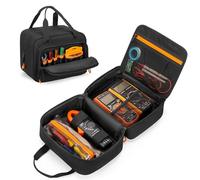 Rexmica Étui de transport compatible avec Klein Tools 80101/ET310 AC Disjoncteur Finder, kit de testeur domestique sac de rangement pour multimètre numérique, pince mètre ou autres outils de test
