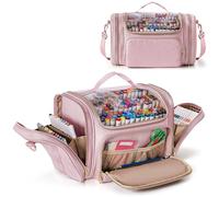 Rexmica Sac de rangement pour marqueurs de 180 à 300 marqueurs, grand étui de rangement avec séparateur amovible pour adultes, étui de voyage pour divers marqueurs ou autres fournitures artistiques